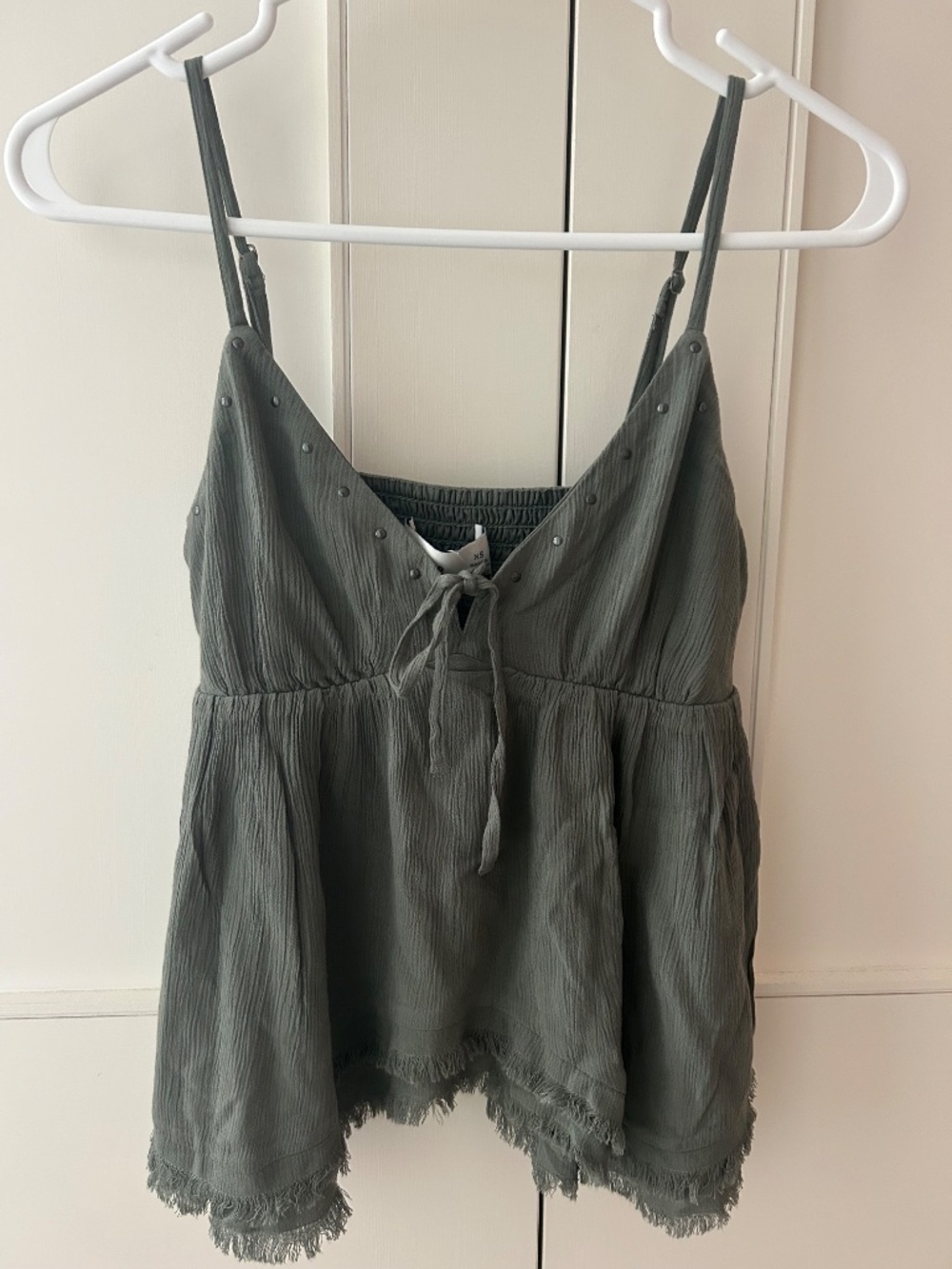 Hollister Ruffle Babydoll Top - Picture 2 of 4